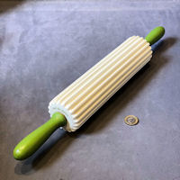 Ribbed Ceramic Rolling Pin RP21