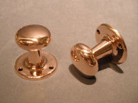 Run of Brass Door Handles, 4 pairs available DH172