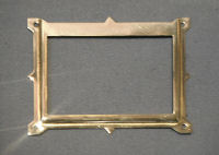 Brass Drawer Label Frames, 28 available LF6