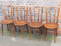 Set of 4 Bentwood Chairs