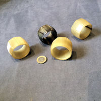 Set of 4 Cowhorn Serviette Rings SR2