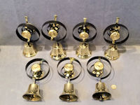 Set of 7 Matching Servants Bells