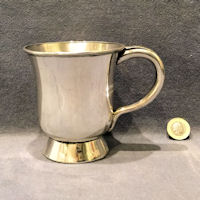 Sheffield Plated Ale Measure M264