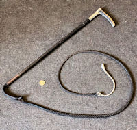 Silver Mounted Riding Whip WR8