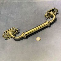 Single Brass Door Pull DP591