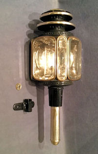 Single Candle Coach Lamp