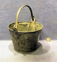 Small Galvanised Bucket B10