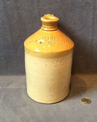 Small Newbury Stoneware Flagon SJ197