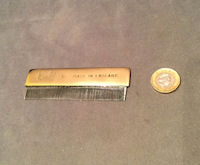 Spratts Brass Dog Comb VT53