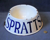 Spratts Enamel Dog Bowl