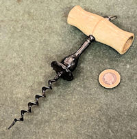 Steel & Bone Corkscrew CS221