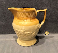 Stoneware 2 Pint Ale Measure Jug M244