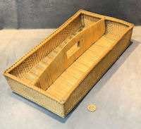 Straw Work Cutlery Tray CT21