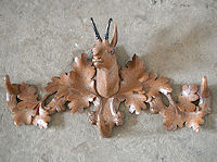 Black Forest Carved Coatrack