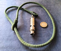The City Police or Fire Whistle with Lanyard W60