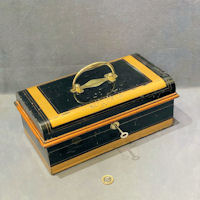 Tin Cash Box with Key CB10