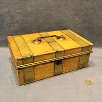 Tin Cash Box with Key CB8 