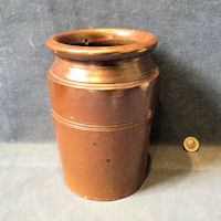 Treacle Glazed Stoneware Preserve Jar SJ261