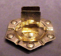 Trench Art RAF Brass Ashtray TA1