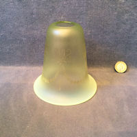 Vaseline Glass Electric Lamp Shade S520