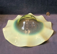 Vaseline Glass Lamp Shade S367