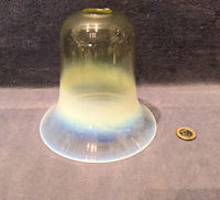 Vaseline Glass Lamp Shade S390
