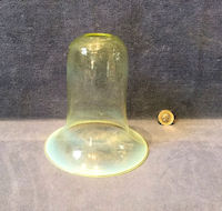 Vaseline Glass Lamp Shade S418