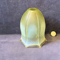 Vaseline Glass Lamp Shade S562