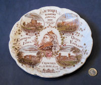 Victoria Jubilee Plate