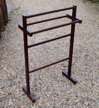 Walnut Towel Rail