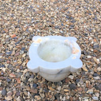 White Marble Mortar PM45