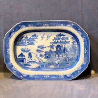 Willow Pattern Meat Platter P117