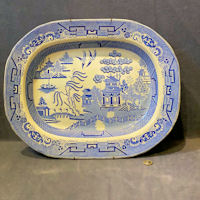 Willow Pattern Serving Platter P115