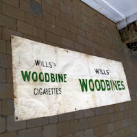 Wills Woodbine Canvas Banner A175