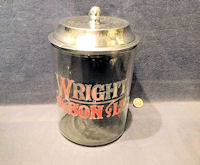 Wright & Son Shop Counter Biscuit Jar A124