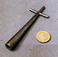 Wrought Iron Clock or Carriage Key K224