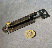 Wrought Iron Cupboard Door Bolt DB625