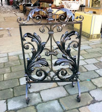 Wrought Iron Firescreen