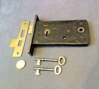 Wrought Iron Mortice Door Lock RL795