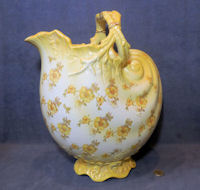 Yellow Shell Shaped Toilet Jug