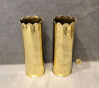 Pair of 1st World War Trench Art Shell Cases SC266